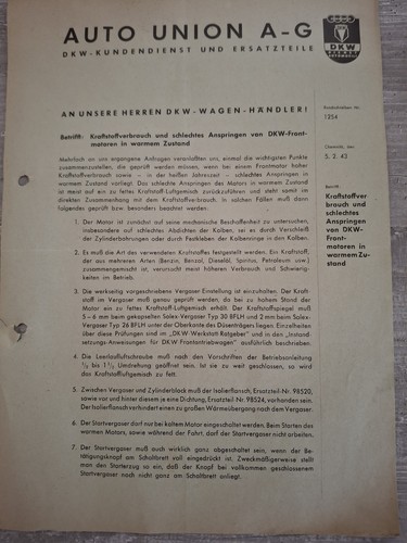 Original auto union - original, schreiben