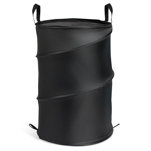 Wäschekorb 60l schwarz pop - pop, up