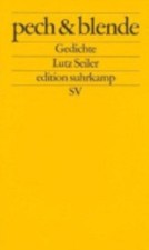 pech & blende by Lutz Seiler