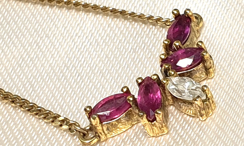 Feines zartes collier 835 - collier,