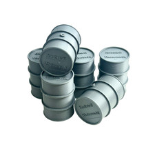 WK II WW2 Wehrmacht Benzinfass