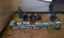 TAMIYA 35386 1/35 German MG Nest Team Crew - WWII gebaut und bemalt