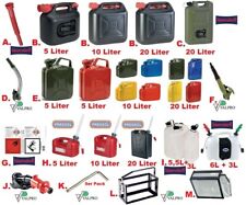 Marken Kraftstoffkanister Benzinkanister Doppelkanister stahlblech kunststoff