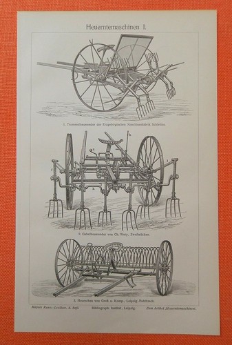 Heuerntemaschinen heuwender - heuerntemaschinen,