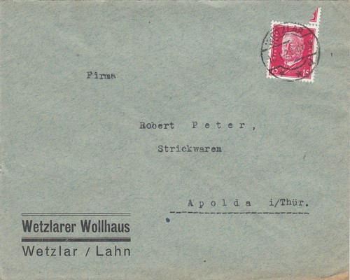 Wetzlar lahn briefumschlag - wetzlar/lahn,,