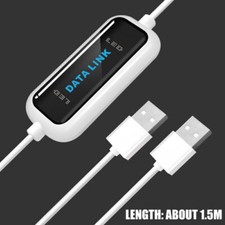 1x PC zu PC USB Datenkabel Data kabel link Kabel Ladekabel Datentransfer Cable