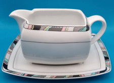 Eschenbach Domus Manhattan Sauciere Soßengießer mit Unterteller 2-tlg