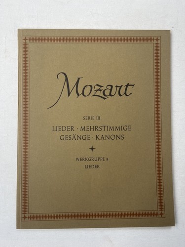 Noten mozart nasw serie - noten., mozart.