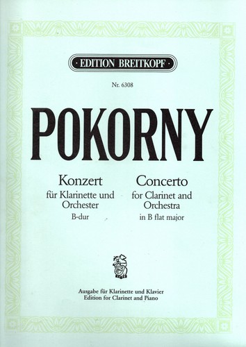 Pokorny konzert klarinette - pokorny, f.