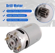 RS550VC DC Motor 21V 29800RPM Elektrische Säge Motor 14 Zähnen 8,2mm Getriebe DE