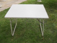 DDR Campingtisch Alu DDR kult