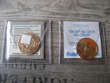 2x Sammelmünze Medaille Göde 212.996.0 und 251.121.8