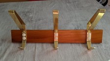 Garderobenleiste Hakenleiste Mid Century Garderobe 50er 60er Jahre Vintage Haken
