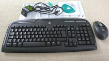 Logitech Cordless Desktop EX110 Wireless Mouse & Keyboard