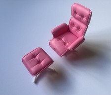 Mattel barbie eames - stuhl, und