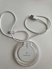 Wireless Charger Kabelloses Ladegerät Weiß