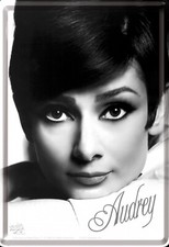 Nostalgic Art Audrey Hepburn Blechpostkarte 14 x 10 cm *