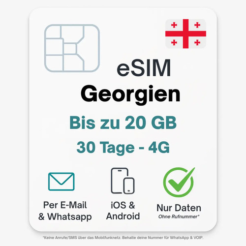 Georgien esim datentarif - esim,