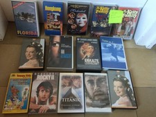 Videofilme  VHS  als  Konvolut  abzugeben