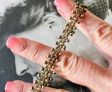 Vintage Armband vergoldet