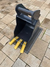 Baggerlöffel Tieflöffel MS01 Minibagger 1-2t 300mm 30cm Komatsu