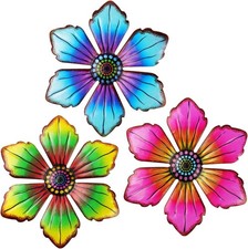 Metallblumen Wanddekoration 3