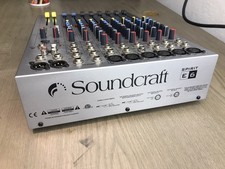 Soundcraft E6 Mischpult Mixer Recording Live mit intergr.  Equalizer Topzustand