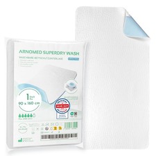 Inkontinenzunterlage Waschbar 90x160 Inkontinenzauflage Nässeschutz Betteinlage