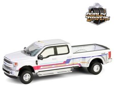 FORD F-350 Lariat Dually - 2019 - white - Greenlight 1:64