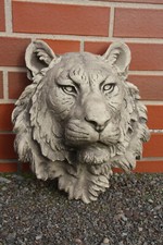 WASSERSPEIER TIGER für die WAND WANDDEKORATION WASSER SPEIER FROSTFEST JA-039