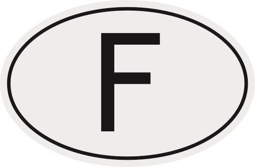 Aufkleber autokennzeichen - aufkleber, =