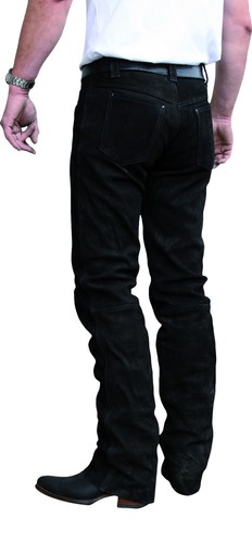 Lederjeans jeanhose aus - lederjeans,,