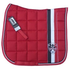 Eskadron Schabracke Cotton Big Square karminrot/black