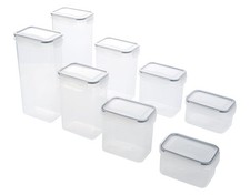 Livarno home Vorratsdosen Aufbewahrungsdosen Dosen Set mit Klickverschluss PP