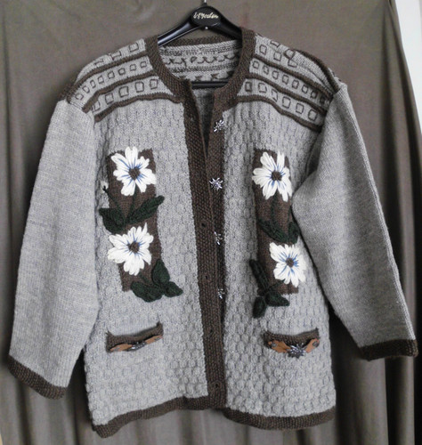 Trachtenweste strickjacke - trachtenweste,