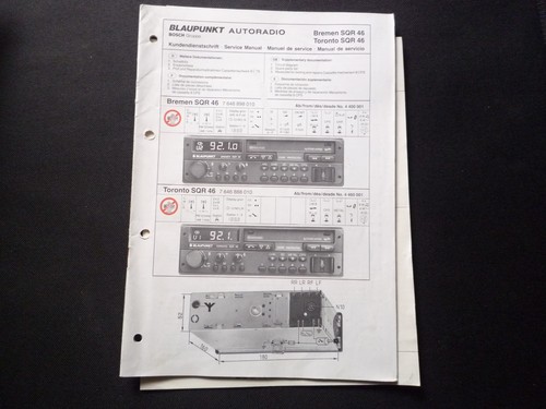 Original service manual - original,