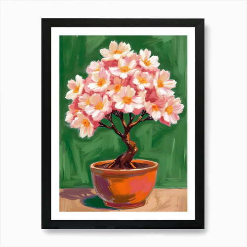 Bonsai kunstdruck gerahmt - bonsai,