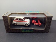 Vitesse 1:43 Fiat 500 mit Vespa - Modellauto 