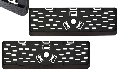 Premium kennzeichenhalter - 2x,