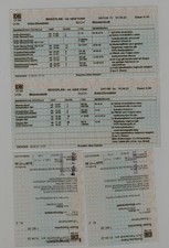 2 Fahrkarten mit Reiseplänen DB AG Münnerstadt–Köln (-Ehrenfeld) und zurück 2022