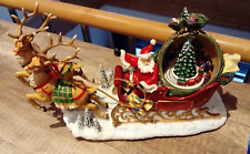 Weihnachtsmann im Schlitten