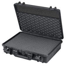Laptop Notebook Outdoor Case + Rasterschaum | IP67 Koffer wasserdicht | 46x33x12