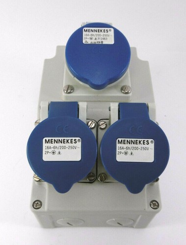 Mennekes steckdosenkombination - mennekes,