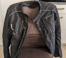 Motorradjacke Herren Gr. 52, Länge 75cm, wenig getragen 