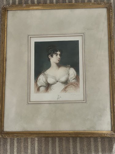 Antiker regency lady portrait - regency,