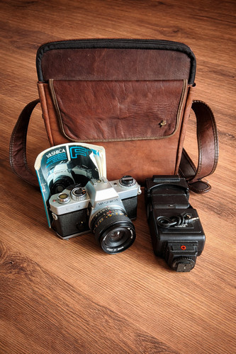 Yashica set mit tasche - yashica, fr