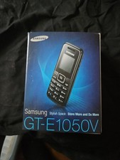 Samsung  GT E1050 - Schwarz