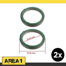 2x Auspuff Dichtung Krümmer