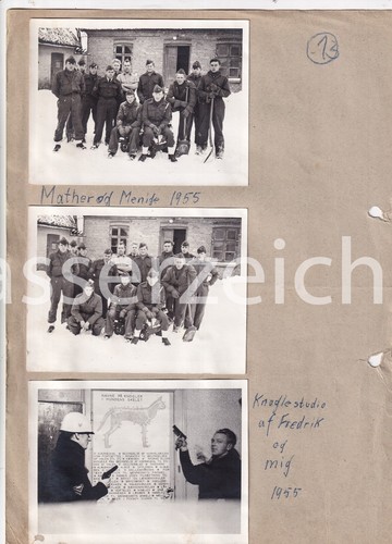 Original fotos militär 1955 - original,