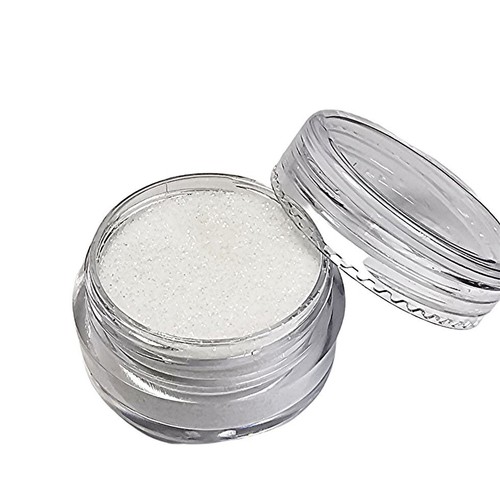 Feines glitzer puder weiß - puder,
